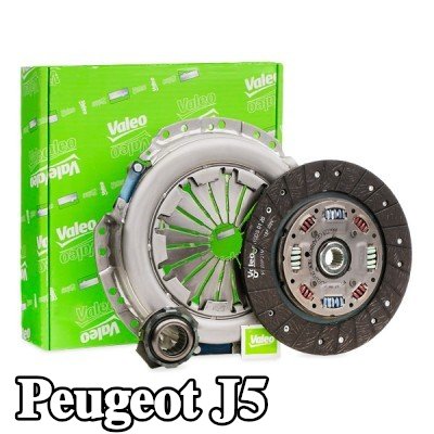 VALEO طقم القابض KIT3P, مع محمل تحرير القابض — Peugeot J5
