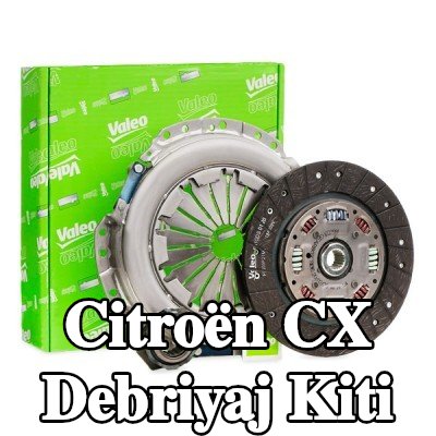 VALEO Debriyaj kiti KIT3P, debriyaj ayırma yatağı ile — Citroën Cx