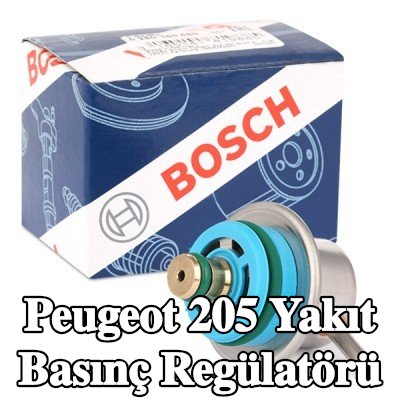 BOSCH Yakıt basınç regülatörü — Peugeot 205