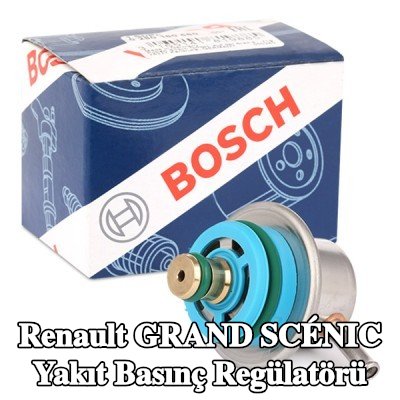 BOSCH Yakıt basınç regülatörü — 2004 Renault Grand Scénic