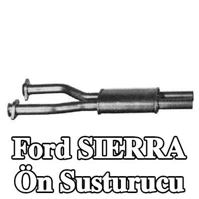VEGAZ Ön susturucu Ön — Ford Sierra
