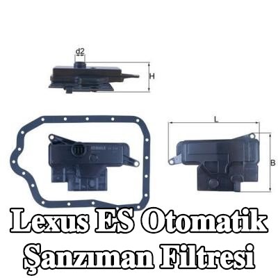 MAHLE Conta/sızdırmazlık elemanlı otomatik şanzıman filtresi — Lexus Es