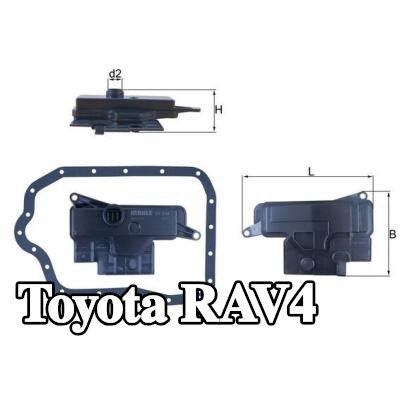 MAHLE فلتر ناقل الحركة الأوتوماتيكي مع حشية/مانع تسرب — 2012 Toyota Rav4