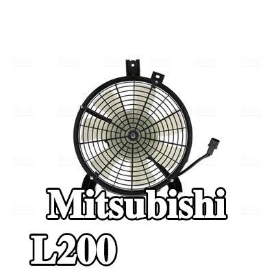 NISSENS مروحة, مبرد مع غطاء مروحة المبرد, بدون مقاوم, بدون وحدة التحكم — Mitsubishi L200