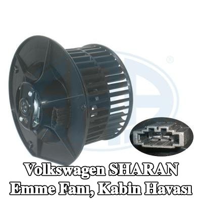ERA Emme Fanı, kabin havası — 1998 Volkswagen Sharan