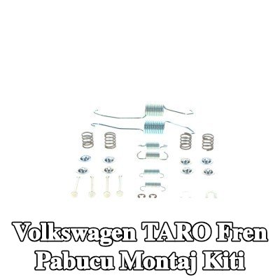 BOSCH Yaylı fren pabucu montaj kiti — Volkswagen Taro