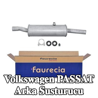 HELLA Arka susturucu Arka, montaj parçaları ile — 1990 Volkswagen Passat