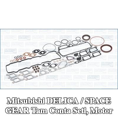 AJUSA Tam Conta Seti, valf gövdesi contalı motor, silindir kafası contası olmadan — Mitsubishi Delica / Space Gear