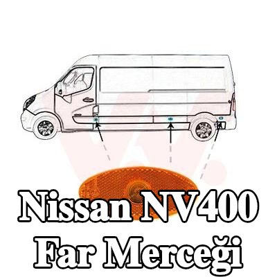 VAN WEZEL Far camı Sol, Sağ, her iki taraf — Nissan Nv400