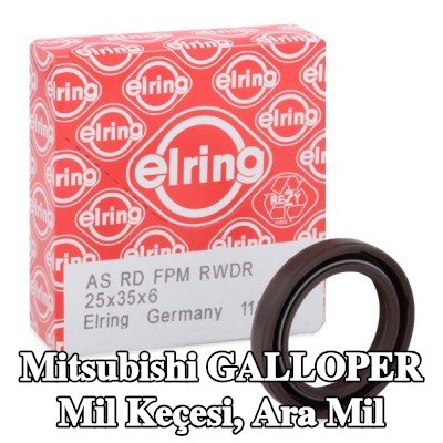 ELRING Mil Keçesi, ara mil — Mitsubishi Galloper