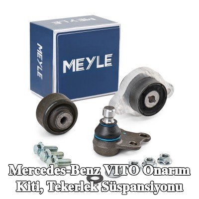 MEYLE Onarım kiti, tekerlek süspansiyonu Ön Aks Sol, bilyeli mafsal ile, lastik yatağı ile — Mercedes-Benz Vito