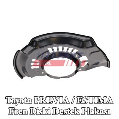 FAST Fren diski destek plakası Ön Aks Sağ — Toyota Previa / Estima