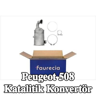 HELLA Montaj parçaları ile katalitik konvertör — Peugeot 508