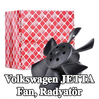 FEBI BILSTEIN Fan, radyatör — 1990 Volkswagen Jetta