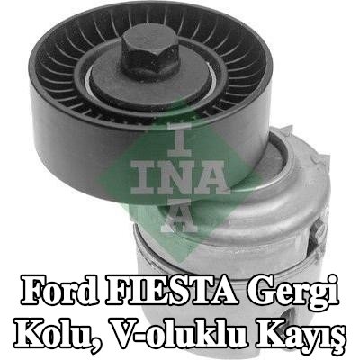 INA Gergi Kolu, V-oluklu kayış — 1994 Ford Fiesta