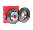 BREMBO Fren diski Prime, Outer Diameter: 345mm, Alüminyum Fren Diski Göbeği, içten havalandırmalı, iki parçalı fren diski, Kaplamalı, cıvata/vida ile — BMW 7 Series (1)