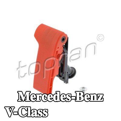 TOPRAN مقبض, مفتاح فتح غطاء المحرك مع مواد التثبيت/التركيب — Mercedes-Benz V-Class