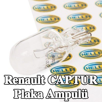 HELLA Plaka ampulü — Renault Captur