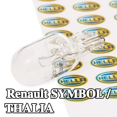 HELLA مصباح لوحة الأرقام — Renault Symbol / Thalia