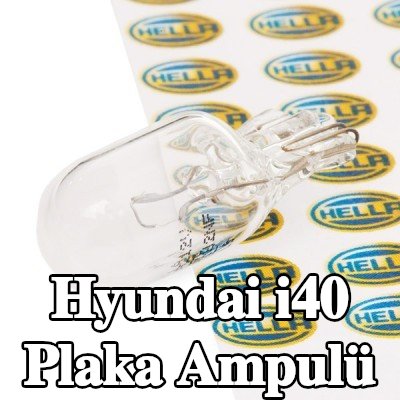 HELLA Plaka ampulü — Hyundai i40