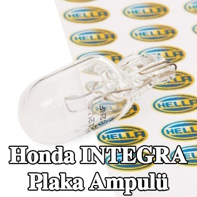 HELLA Plaka ampulü — Honda Integra