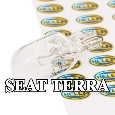 HELLA مصباح لوحة الأرقام — SEAT Terra