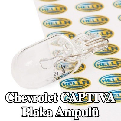 HELLA Plaka ampulü — Chevrolet Captiva