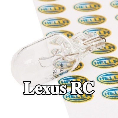 HELLA مصباح لوحة الأرقام — Lexus Rc