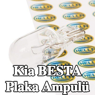 HELLA Plaka ampulü — 1995 Kia Besta