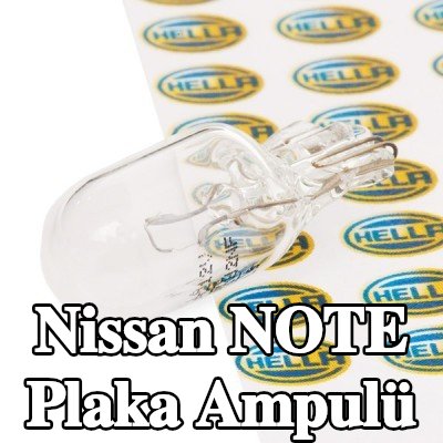 HELLA Plaka ampulü — Nissan Note