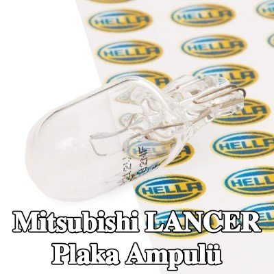 HELLA Plaka ampulü — Mitsubishi Lancer