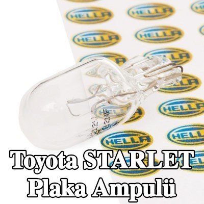 HELLA Plaka ampulü — 1990 Toyota Starlet