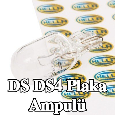 HELLA Plaka ampulü — DS Ds4