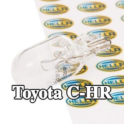 HELLA مصباح لوحة الأرقام — Toyota C-hr
