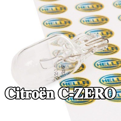 HELLA مصباح لوحة الأرقام — Citroën C-zero