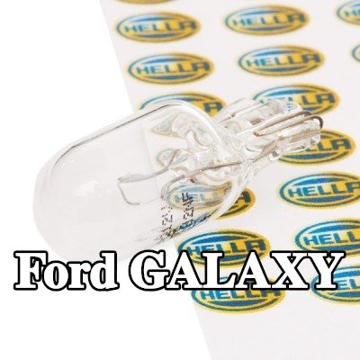 HELLA مصباح لوحة الأرقام — Ford Galaxy