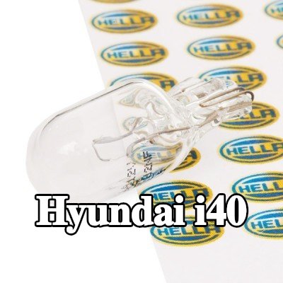 HELLA مصباح لوحة الأرقام — Hyundai i40