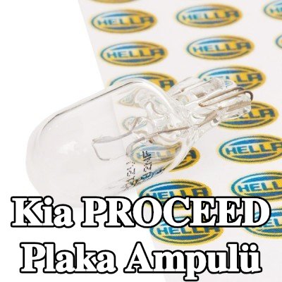 HELLA Plaka ampulü — 2016 Kia Proceed