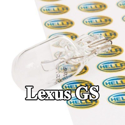 HELLA مصباح لوحة الأرقام — Lexus Gs