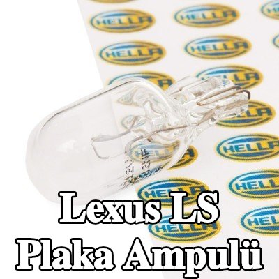 HELLA Plaka ampulü — 1990 Lexus Ls