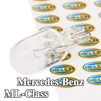 HELLA مصباح لوحة الأرقام — Mercedes-Benz ML-Class