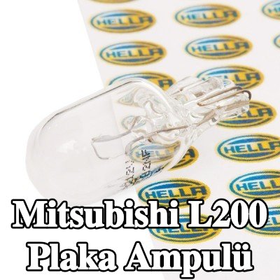 HELLA Plaka ampulü — 1990 Mitsubishi L200