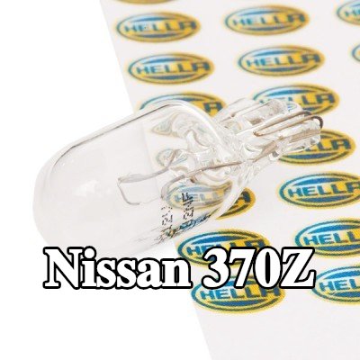 HELLA مصباح لوحة الأرقام — Nissan 370z