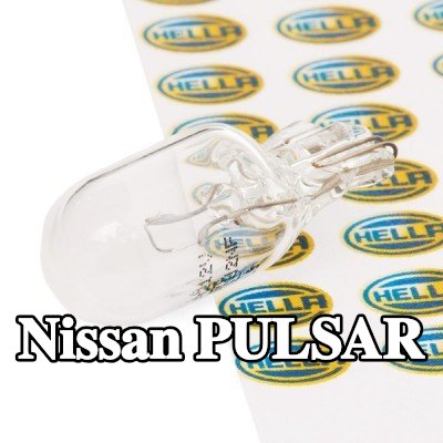 HELLA مصباح لوحة الأرقام — Nissan Pulsar