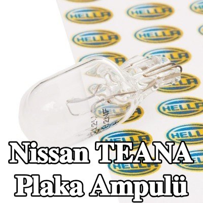 HELLA Plaka ampulü — Nissan Teana