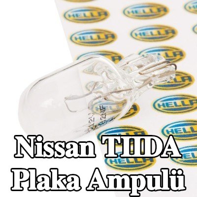 HELLA Plaka ampulü — Nissan Tiida