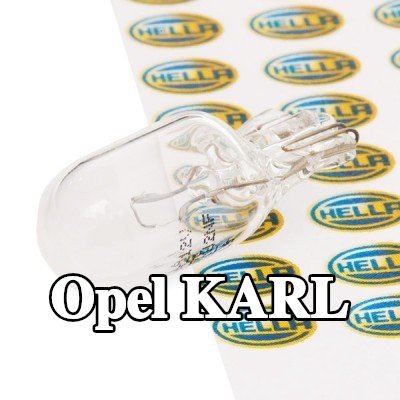 HELLA مصباح لوحة الأرقام — Opel Karl