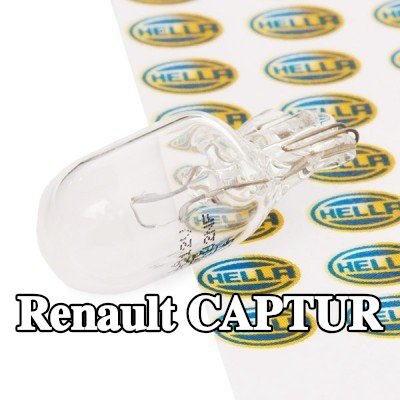HELLA مصباح لوحة الأرقام — Renault Captur