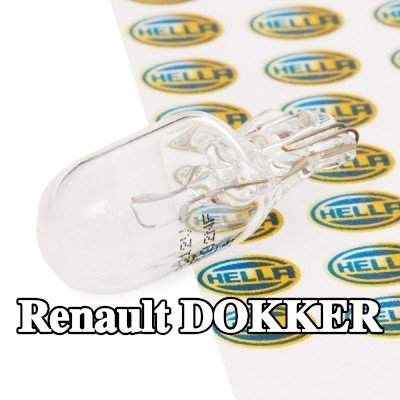 HELLA مصباح لوحة الأرقام — Renault Dokker