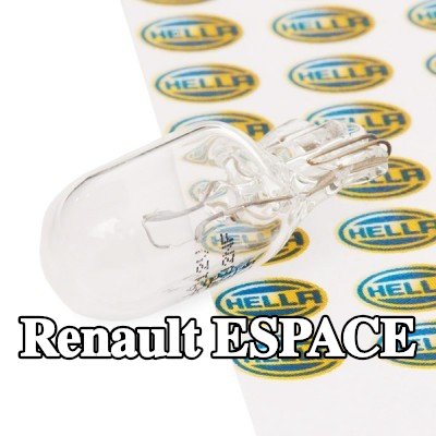 HELLA مصباح لوحة الأرقام — Renault Espace